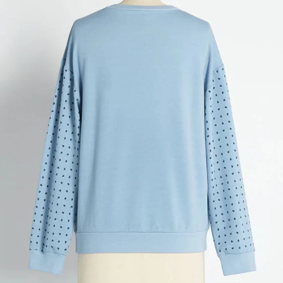 NWT Modcloth Bandana Style Sweatshirt - Picture 2 of 4